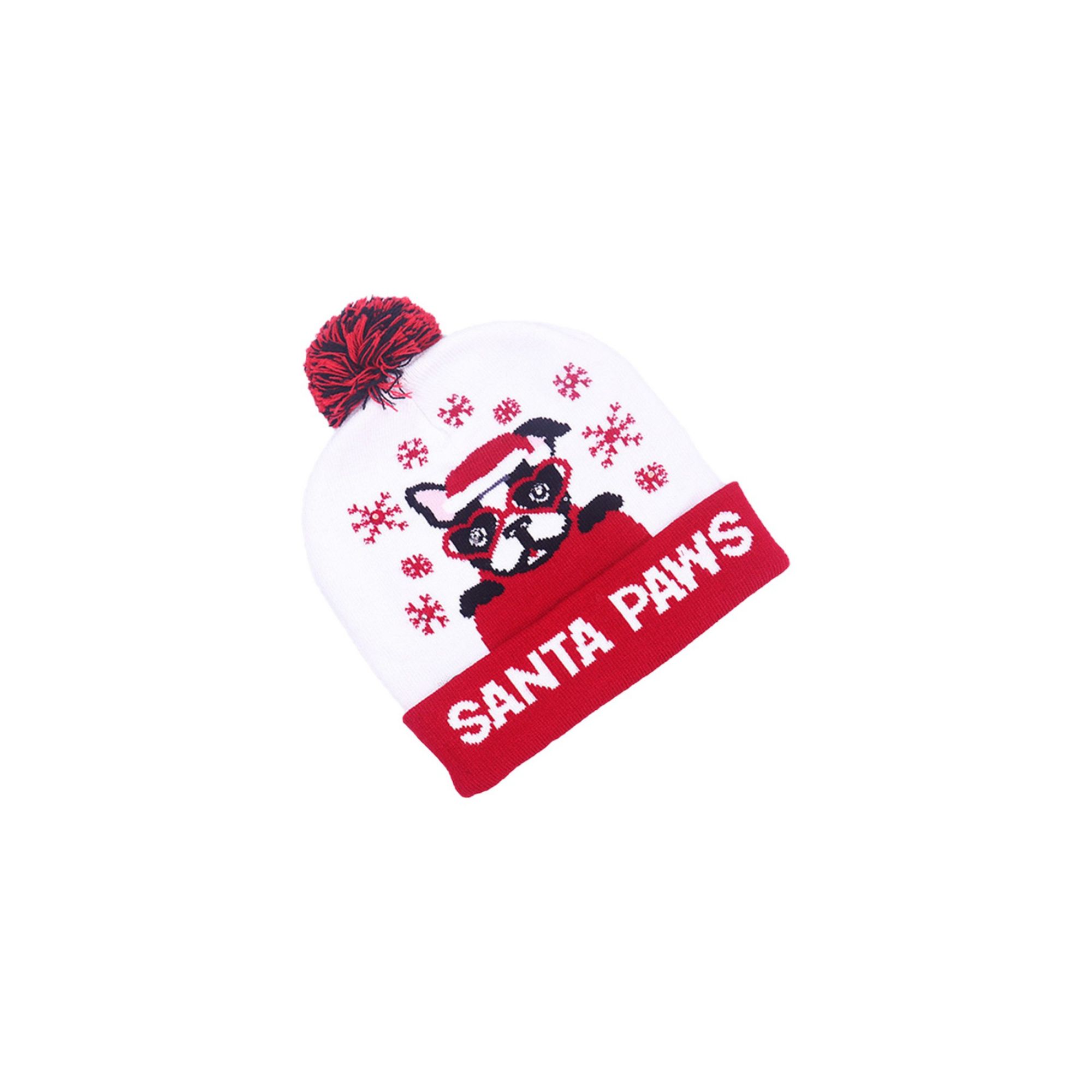 Light-Up Christmas LED Beanies