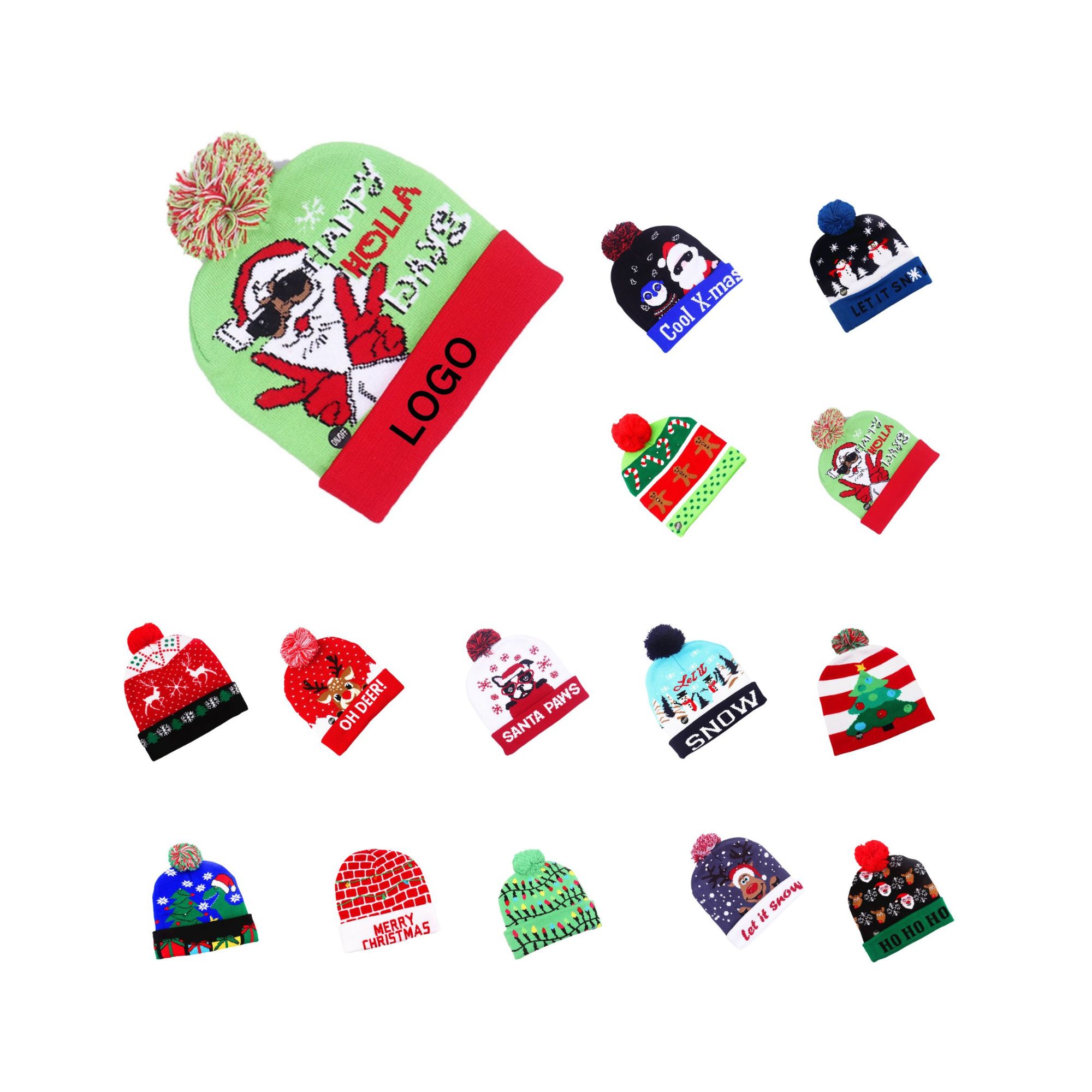 Glowing Christmas Hat