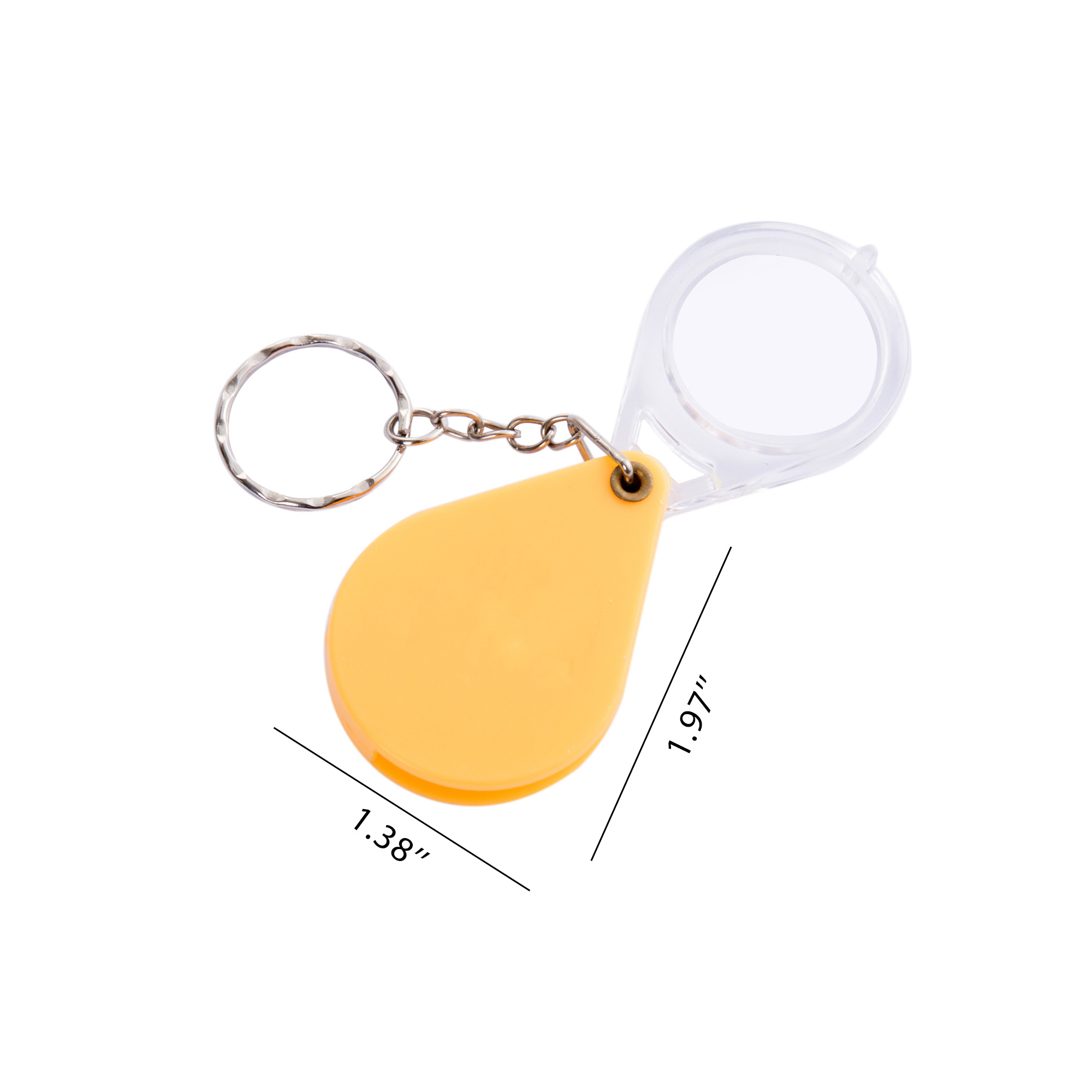 Portable Magnifying Keychain