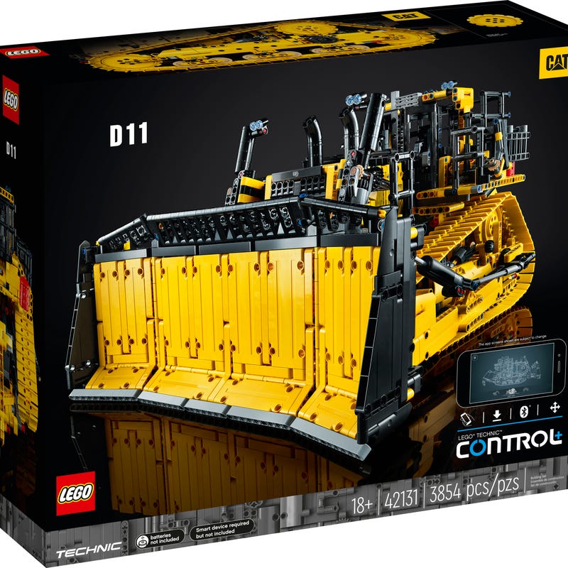 App-Controlled Cat® D11 Bulldozer