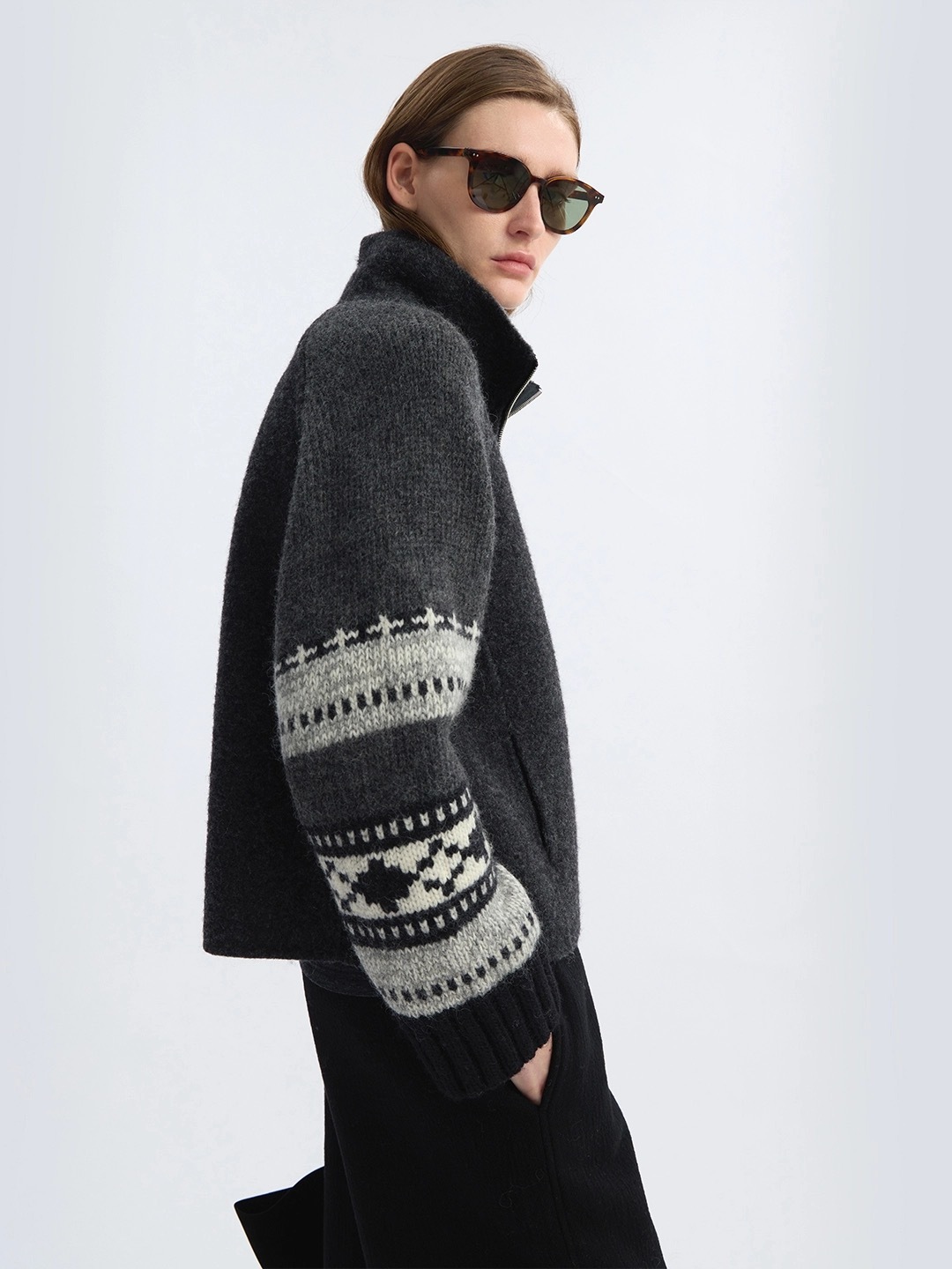 Autumn & Winter New Wool Cardigan - Loose Outerwear Top