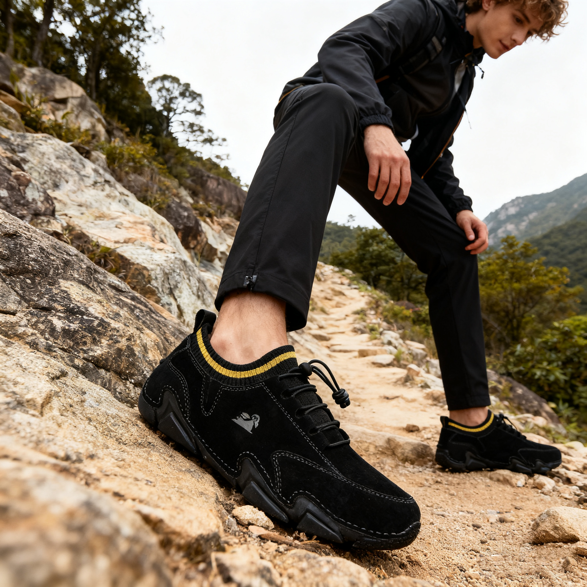 (🔥Sconto del 50% oggi, non lasciartelo sfuggire!) ⏰ - Stivali Martin casual (- Scarpe in pelle - Vestibilità comoda per i tuoi piedi, facilitano la camminata)