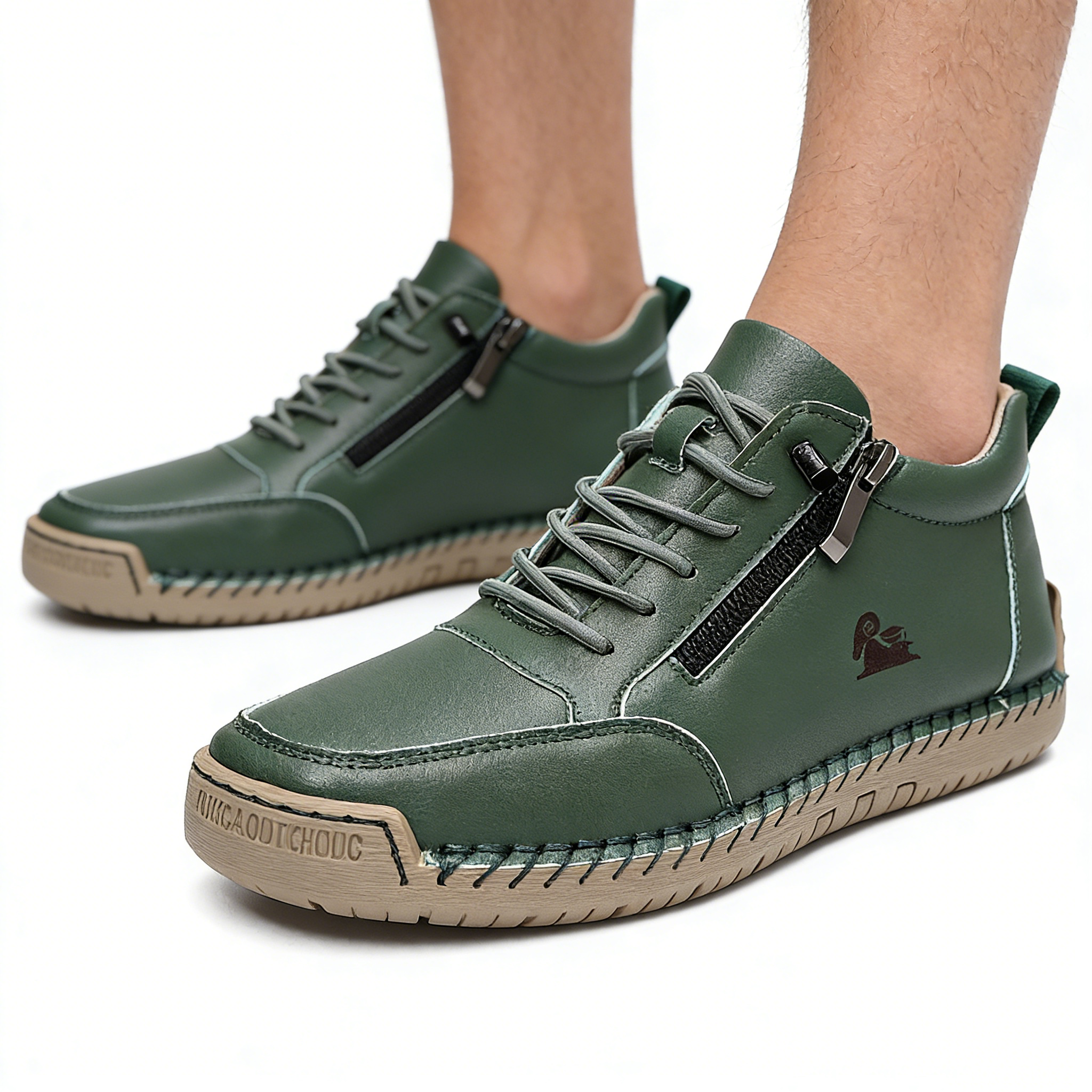 (🔥 Sconto del 50% - Non lasciartelo sfuggire!) Scarpe selezionate in pelle di vitello - scarpe ortopediche - 👞 - resistenti, antiscivolo e impermeabili (supporto dell'arco plantare, sollievo dal dolore, unisex)