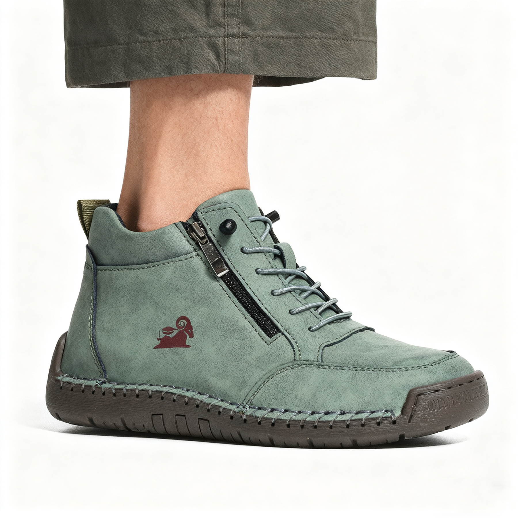 (🔥 Sconto del 50% - Non lasciartelo sfuggire!) Scarpe selezionate in pelle di vitello - scarpe ortopediche - 👞 - resistenti, antiscivolo e impermeabili (supporto dell'arco plantare, sollievo dal dolore, unisex)