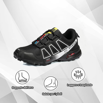 (🔥Sconto del 50% oggi - acquista ora!)Luymen Scarpe da trekking sportive alla moda per la corsa all'aperto - anti-collisione e resistenti all'usura ergonomiche！