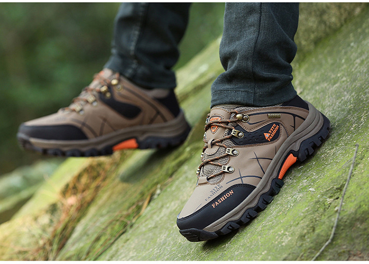⏰【Sconto del 50% oggi - Non perderti l'occasione!】Scarpe da trekking ergonomiche - Pelle di qualità aeronautica + versione calda disponibile 👞Supporto dell'arco plantare per una camminata facile