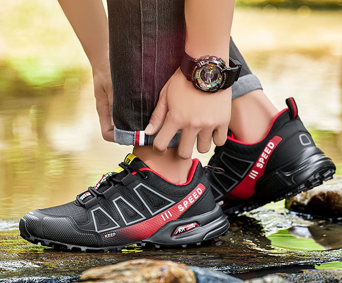 (⏰Sconto del 50% a tempo limitato🔥) Scarpe da trekking comode e antiscivolo: design ammortizzante e anti-pressione con supporto dell'arco plantare. ✅Di' addio al dolore ai piedi