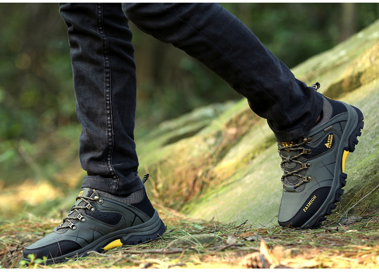 ⏰【Sconto del 50% oggi - Non perderti l'occasione!】Scarpe da trekking ergonomiche - Pelle di qualità aeronautica + versione calda disponibile 👞Supporto dell'arco plantare per una camminata facile