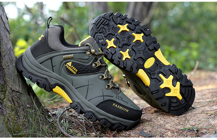 ⏰【Sconto del 50% oggi - Non perderti l'occasione!】Scarpe da trekking ergonomiche - Pelle di qualità aeronautica + versione calda disponibile 👞Supporto dell'arco plantare per una camminata facile