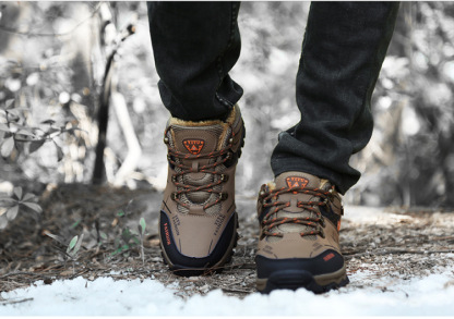 ⏰【Sconto del 50% oggi - Non perderti l'occasione!】Scarpe da trekking ergonomiche - Pelle di qualità aeronautica + versione calda disponibile 👞Supporto dell'arco plantare per una camminata facile