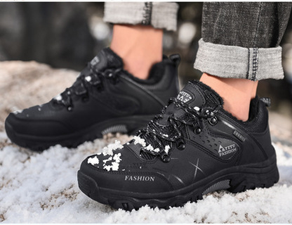 ⏰【Sconto del 50% oggi - Non perderti l'occasione!】Scarpe da trekking ergonomiche - Pelle di qualità aeronautica + versione calda disponibile 👞Supporto dell'arco plantare per una camminata facile