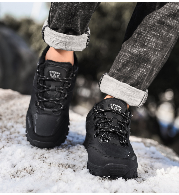 ⏰【Sconto del 50% oggi - Non perderti l'occasione!】Scarpe da trekking ergonomiche - Pelle di qualità aeronautica + versione calda disponibile 👞Supporto dell'arco plantare per una camminata facile