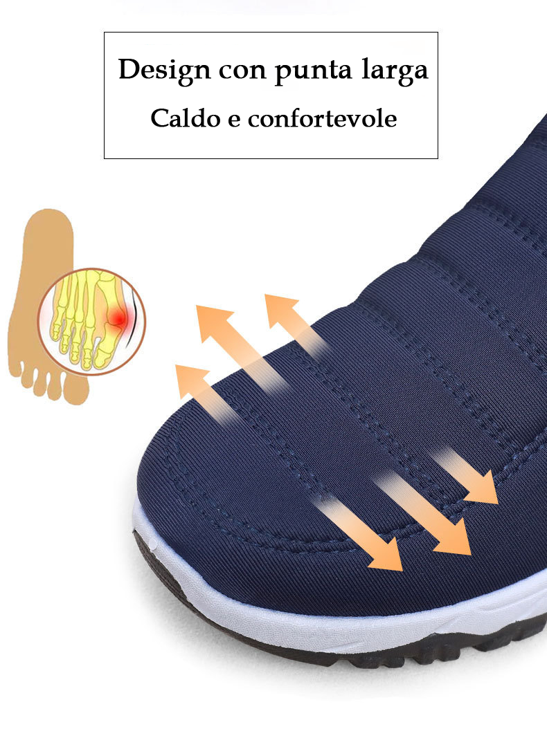 (🔥Sconto del 50% per un periodo limitato - Non lasciartelo sfuggire!) Scarpe antinfortunistiche invernali comode ed ergonomiche con una calda fodera in lana per alleviare il dolore alla schiena, alle articolazioni e ai piedi.（unisex）
