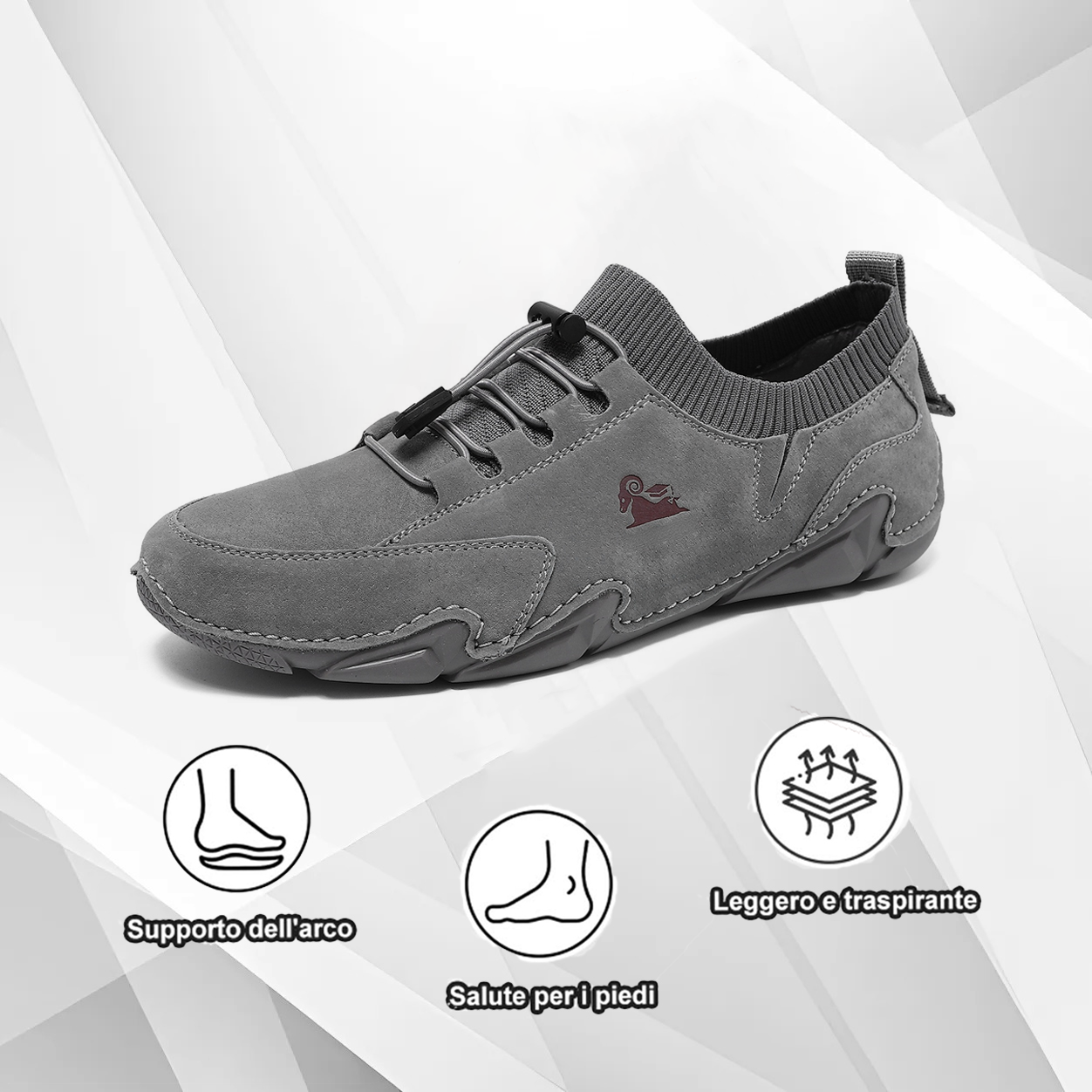 (🔥Sconto del 50% oggi, non lasciartelo sfuggire!) ⏰ - Stivali Martin casual (- Scarpe in pelle - Vestibilità comoda per i tuoi piedi, facilitano la camminata)