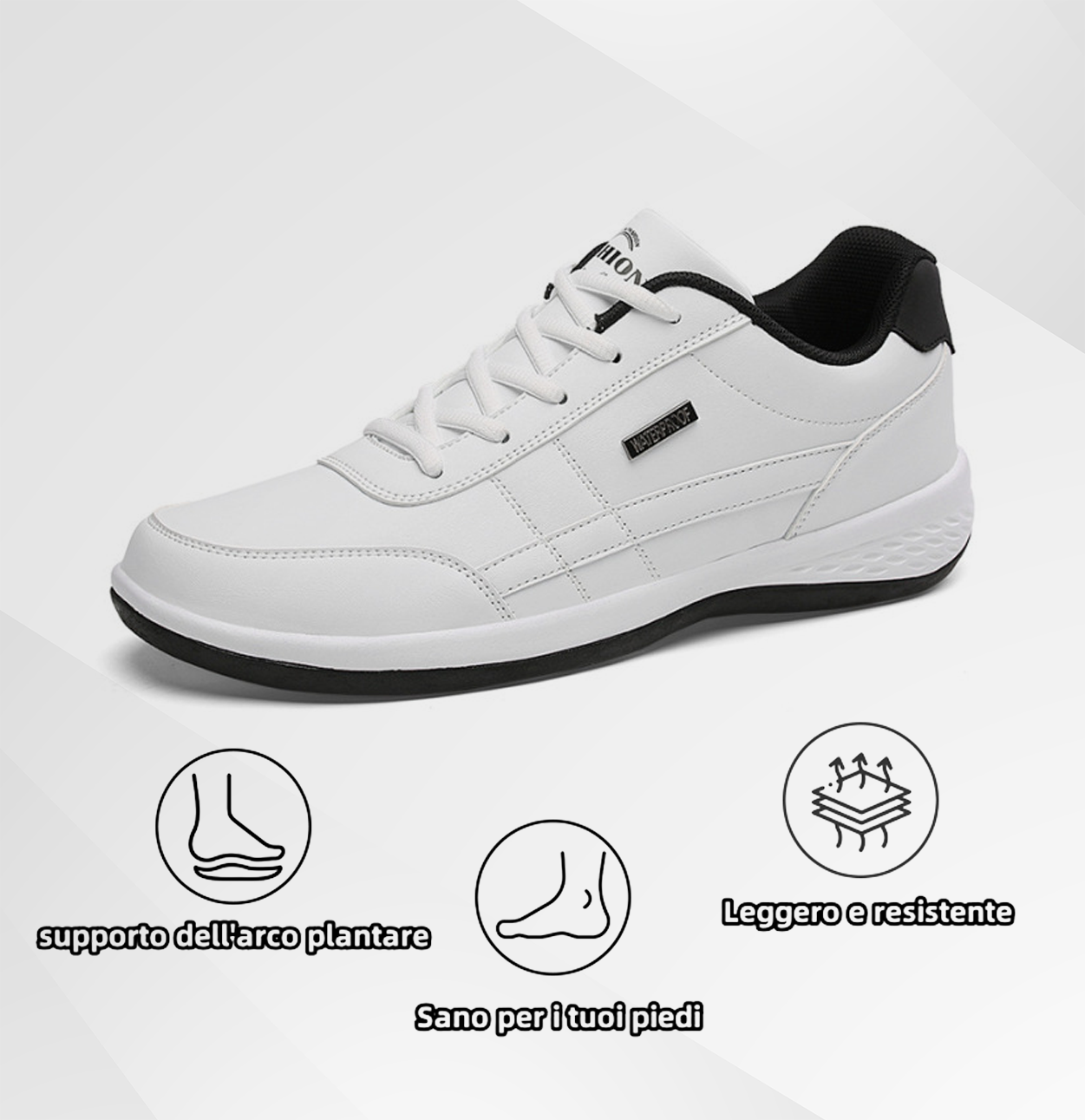 (🔥Sconto del 50% per un periodo limitato - non lasciartelo sfuggire) - Scarpe da ginnastica ortopediche morbide e comode (supporto dell'arco plantare - impermeabili e antiscivolo)