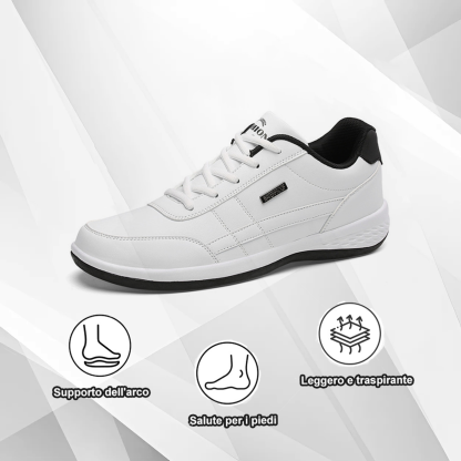 (🔥Sconto del 50% oggi - non lasciartelo sfuggire) - Scarpe ortopediche italiane morbide e comode (supporto dell'arco plantare - ottime per stare in piedi e camminare tutto il giorno)