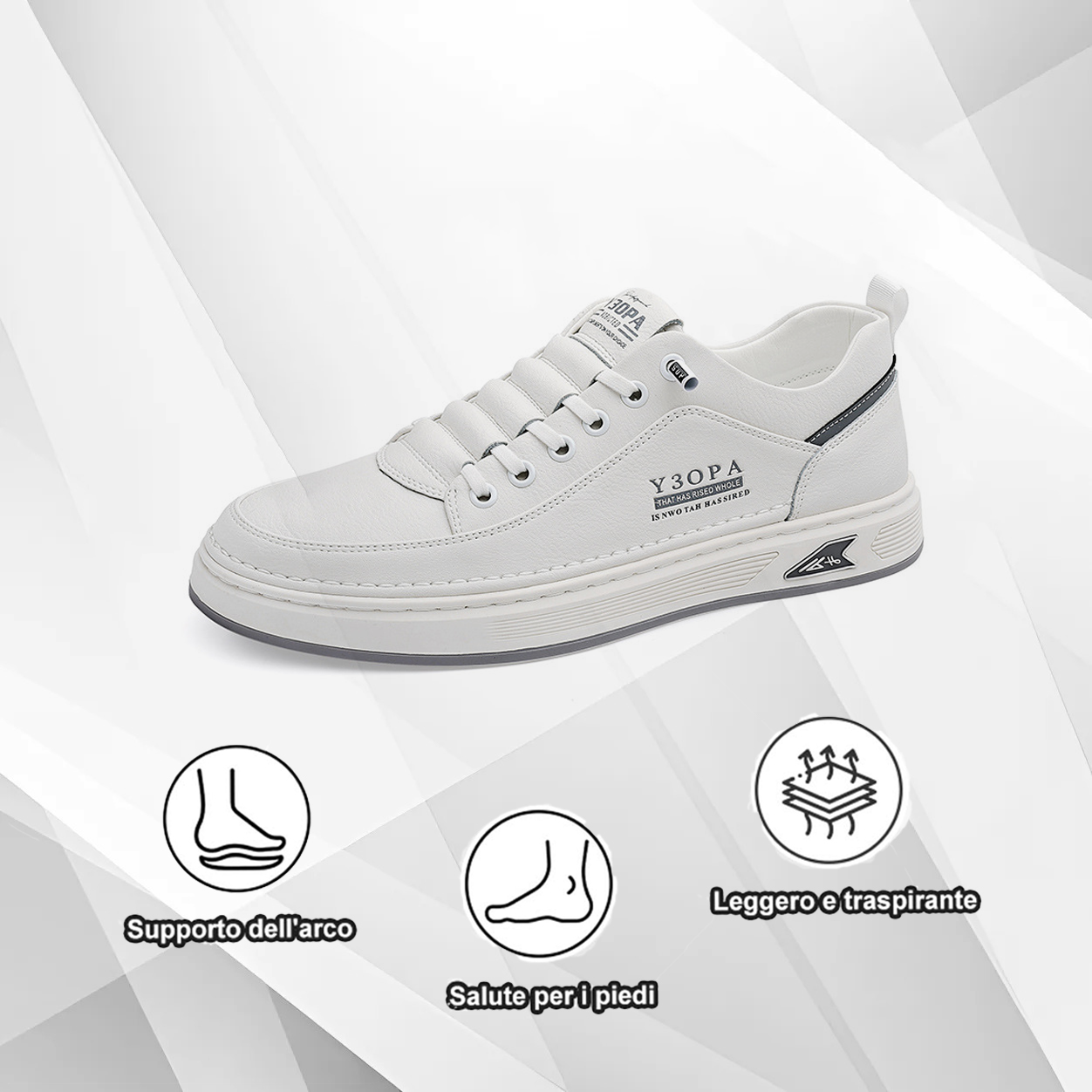 (🔥Sconto del 50% oggi - non lasciartelo sfuggire) - Mocassini ortopedici comodi e casual (scarpe in pelle resistenti e comode che si adattano ai tuoi piedi)