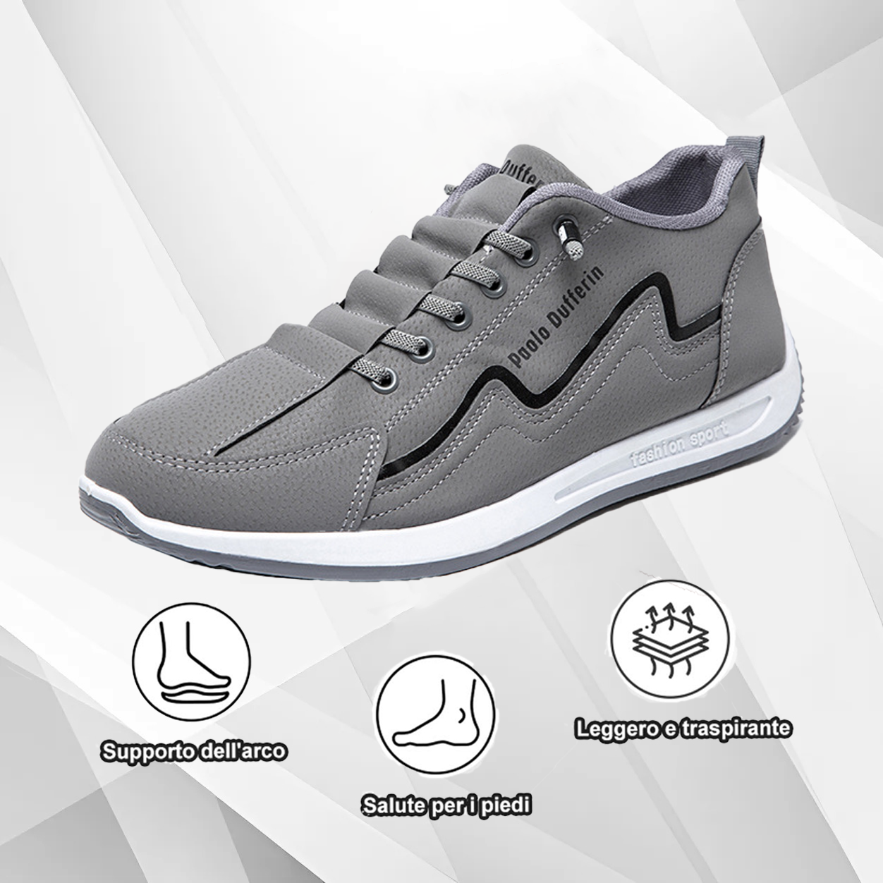 (🔥Sconto del 50% oggi - non perdertelo!) Sneakers casual slip-on in pelle: la scarpa perfetta per camminare e stare in piedi tutto il giorno