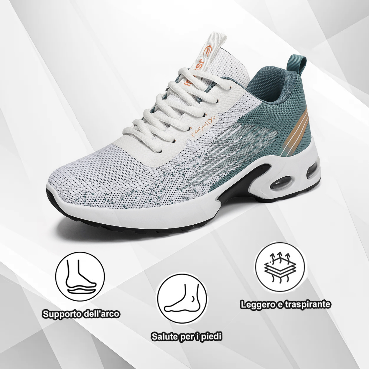 (🔥Sconto del 50% oggi - non lasciartelo sfuggire) - Scarpe ortopediche morbide e comode - Design ergonomico - Facilitano l'esercizio fisico (alleviano facilmente il dolore ai piedi)