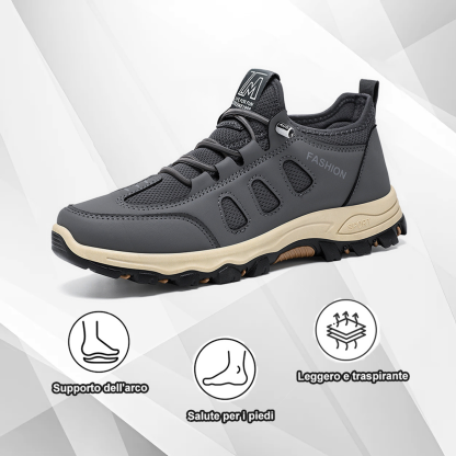 (🔥Sconto del 50% oggi - non lasciartelo sfuggire) - Sneakers in pelle morbida e comoda (perfette per stare in piedi e camminare tutto il giorno)