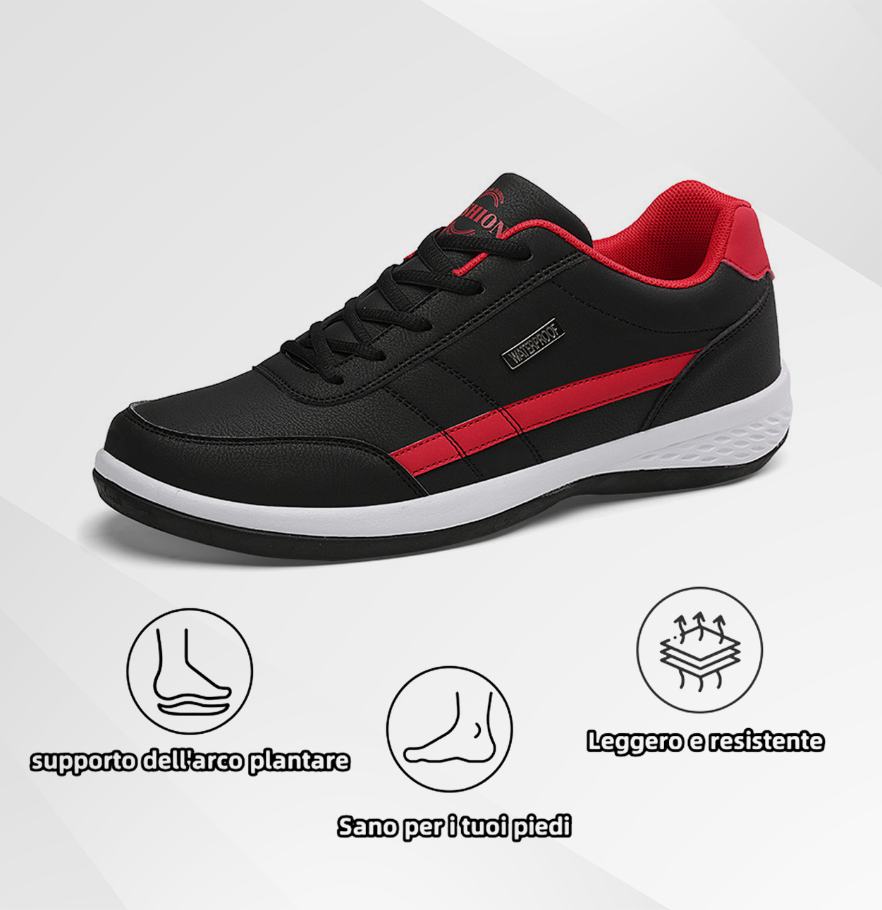 (🔥Sconto del 50% per un periodo limitato - non lasciartelo sfuggire) - Scarpe da ginnastica ortopediche morbide e comode (supporto dell'arco plantare - impermeabili e antiscivolo)