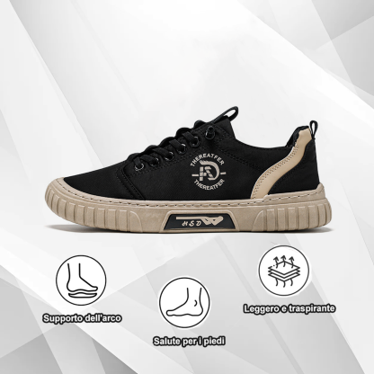 (🔥Sconto del 50% oggi - non lasciartelo sfuggire) - Scarpe ortopediche slip-on comode e casual (progettate ergonomicamente per stare in piedi e camminare tutto il giorno)