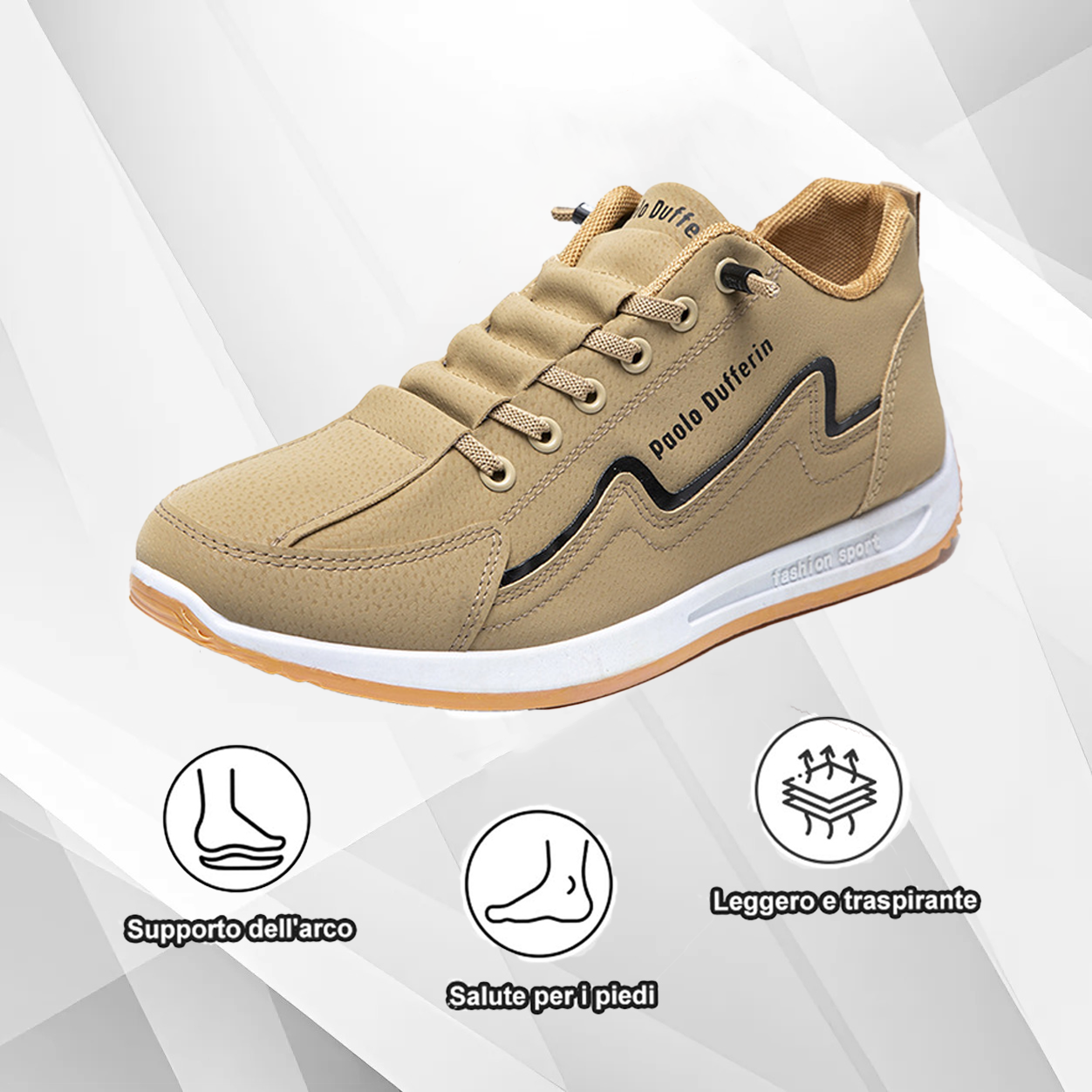 (🔥Sconto del 50% oggi - non perdertelo!) Sneakers casual slip-on in pelle: la scarpa perfetta per camminare e stare in piedi tutto il giorno