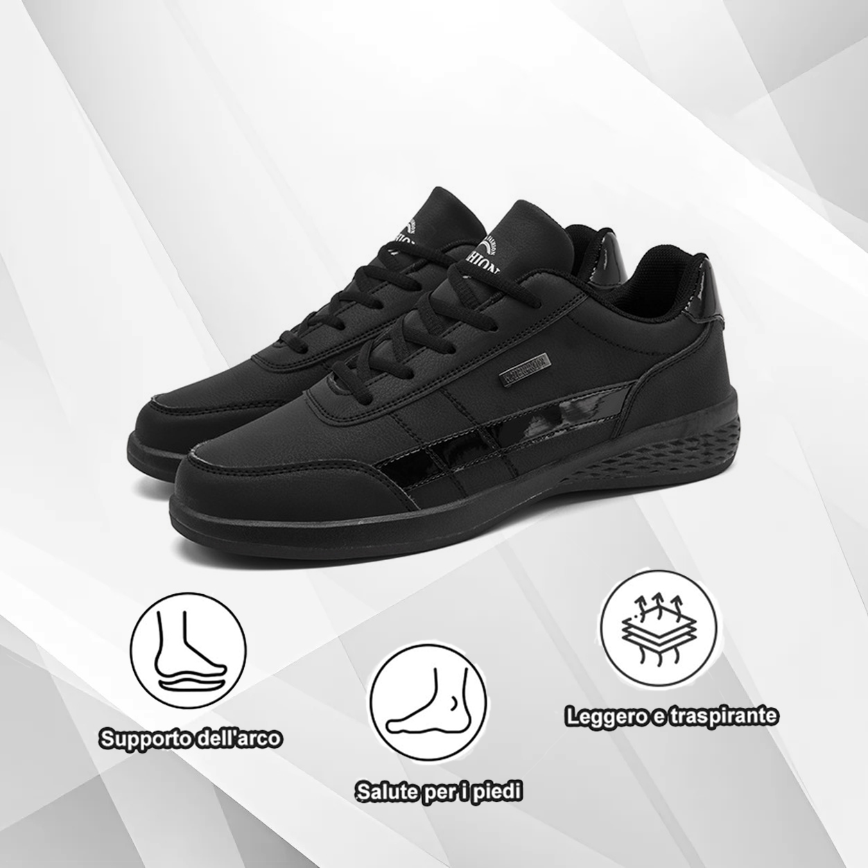 (🔥Sconto del 50% oggi - non lasciartelo sfuggire) - Scarpe ortopediche italiane morbide e comode (supporto dell'arco plantare - ottime per stare in piedi e camminare tutto il giorno)