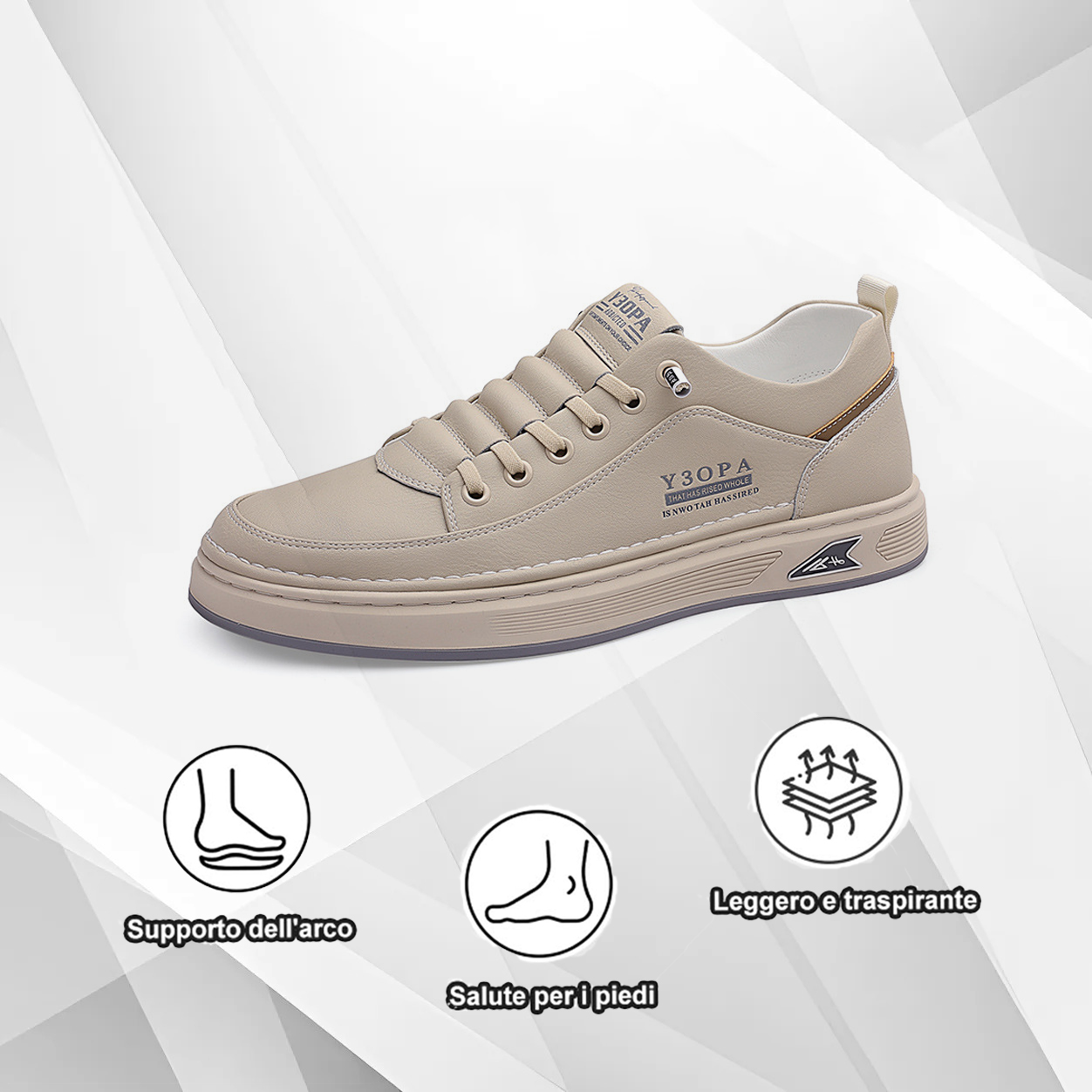 (🔥Sconto del 50% oggi - non lasciartelo sfuggire) - Mocassini ortopedici comodi e casual (scarpe in pelle resistenti e comode che si adattano ai tuoi piedi)