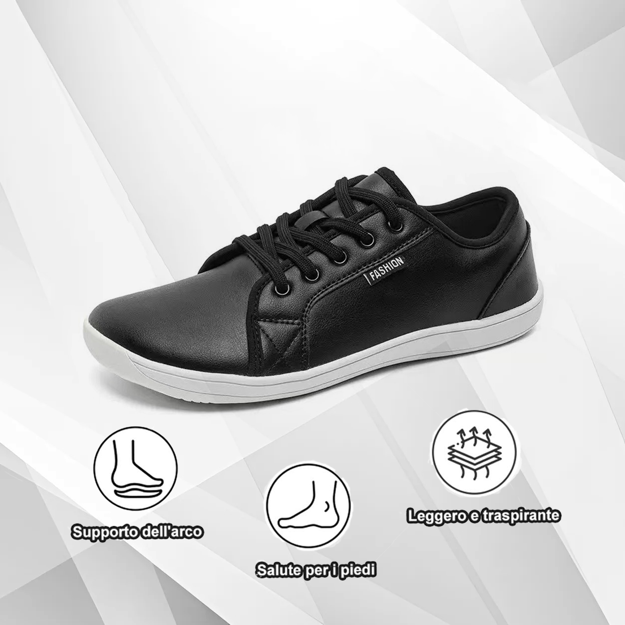 (🔥Sconto del 50% oggi - non lasciartelo sfuggire) Scarpe ortopediche larghe e semplici, senza differenza di altezza, leggere e comode (adatte sia per uomo che per donna)