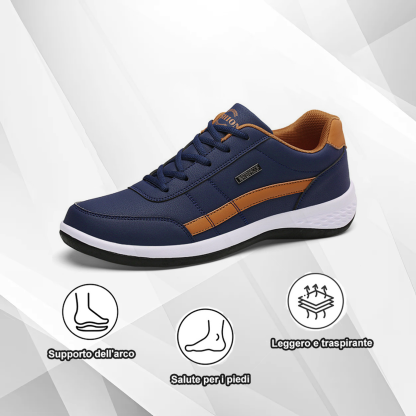 (🔥Sconto del 50% oggi - non lasciartelo sfuggire) - Scarpe ortopediche italiane morbide e comode (supporto dell'arco plantare - ottime per stare in piedi e camminare tutto il giorno)