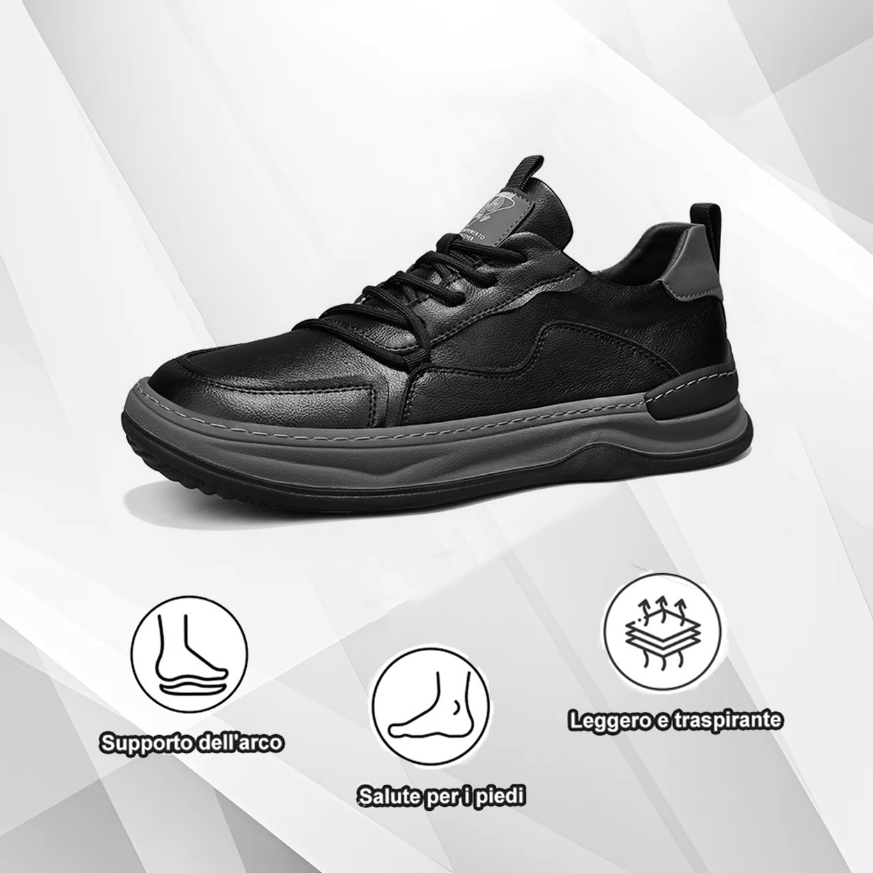 (🔥Sconto del 50% oggi - non lasciartelo sfuggire) - Scarpe selezionate in pelle di vitello a doppio strato - impermeabili e antiscivolo (funzionalità e estetica combinate)