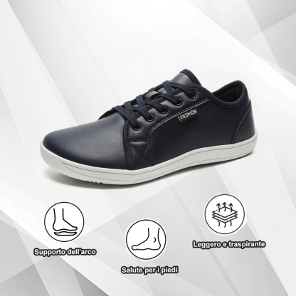 (🔥Sconto del 50% oggi - non lasciartelo sfuggire) Scarpe ortopediche larghe e semplici, senza differenza di altezza, leggere e comode (adatte sia per uomo che per donna)