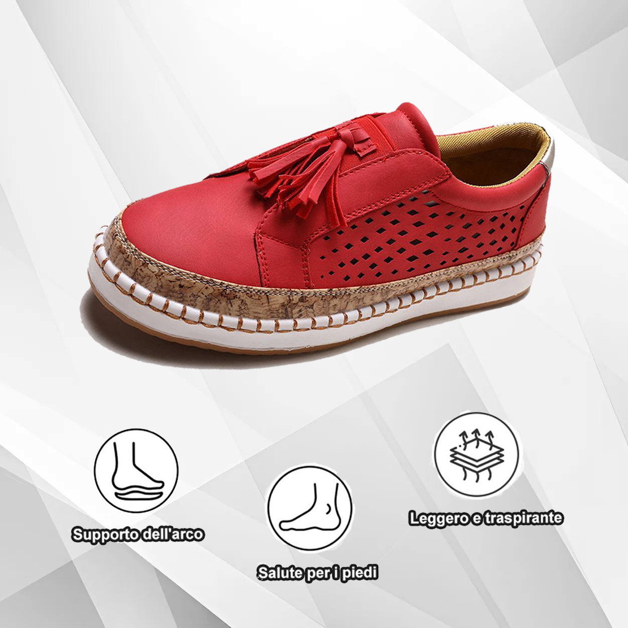 (🔥50% di sconto oggi - prendilo!) Scarpe ortopediche premium ed elega