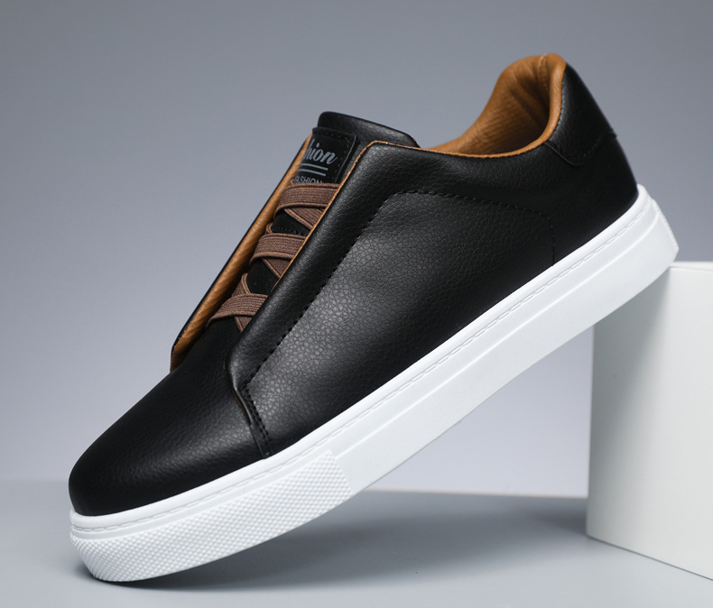 (🔥Sconto del 50% oggi - non perdertelo!) Scarpe casual ortopediche slip-on in pelle comfort - Design ergonomico (allevia il dolore ai piedi)