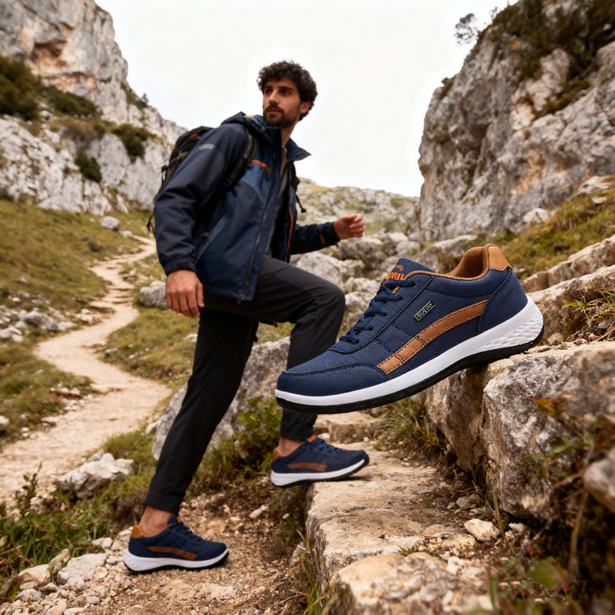 (🔥Sconto del 50% per un periodo limitato - non lasciartelo sfuggire) - Scarpe da ginnastica ortopediche morbide e comode (supporto dell'arco plantare - impermeabili e antiscivolo)