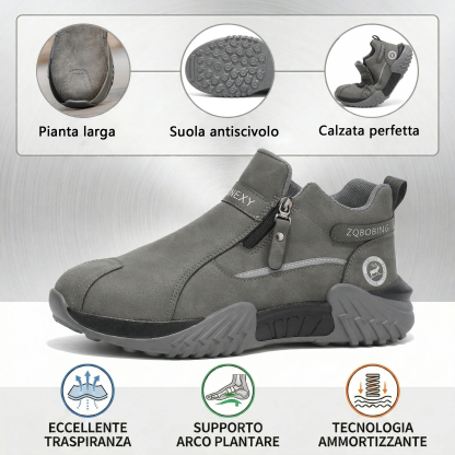 🔥 Solo per oggi: -60% su tutto! ⏰Scarpe da camminata ergonomiche: morbide, ammortizzate, antiscivolo, con supporto dell'arco plantare e facili da indossare.
