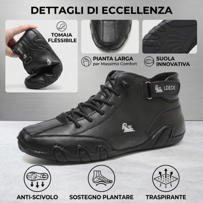 🔥 Sconto del 50% - Non lasciartelo sfuggire!Scarpe Casual con Supporto Ergonomico - Facili da Indossare e Suola Sicura Antiscivolo - unisex.