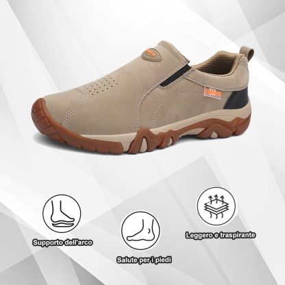 (🔥50% di sconto oggi - prendilo!) Scarpe ortopediche premium ed eleganti 👞 - Design ergonomico per alleviare il dolore