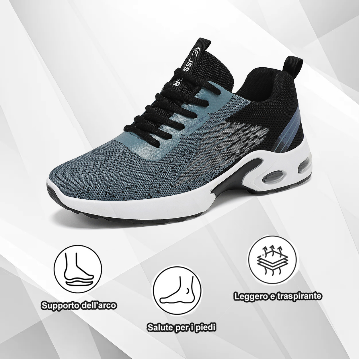 (🔥Sconto del 50% oggi - non lasciartelo sfuggire) - Scarpe ortopediche morbide e comode - Design ergonomico - Facilitano l'esercizio fisico (alleviano facilmente il dolore ai piedi)