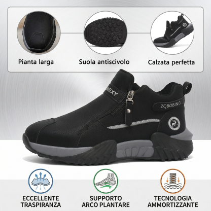 🔥 Solo per oggi: -60% su tutto! ⏰Scarpe da camminata ergonomiche: morbide, ammortizzate, antiscivolo, con supporto dell'arco plantare e facili da indossare.