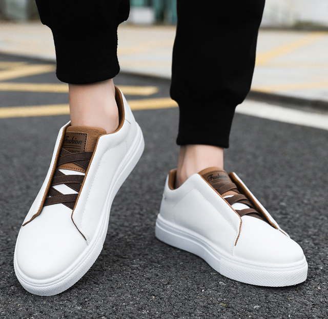 (🔥Sconto del 50% oggi - non perdertelo!) Scarpe casual ortopediche slip-on in pelle comfort - Design ergonomico (allevia il dolore ai piedi)