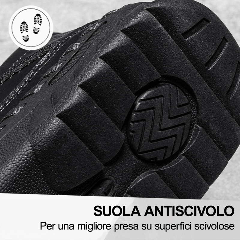 (🔥50% di sconto oggi - prendilo!) Scarpe ortopediche premium ed eleganti 👞 - Design ergonomico per alleviare il dolore