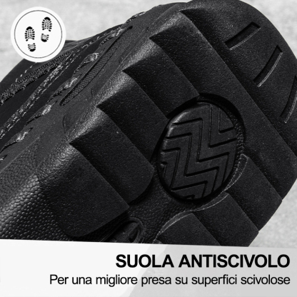 (🔥50% di sconto oggi - prendilo!) Scarpe ortopediche premium ed eleganti 👞 - Design ergonomico per alleviare il dolore