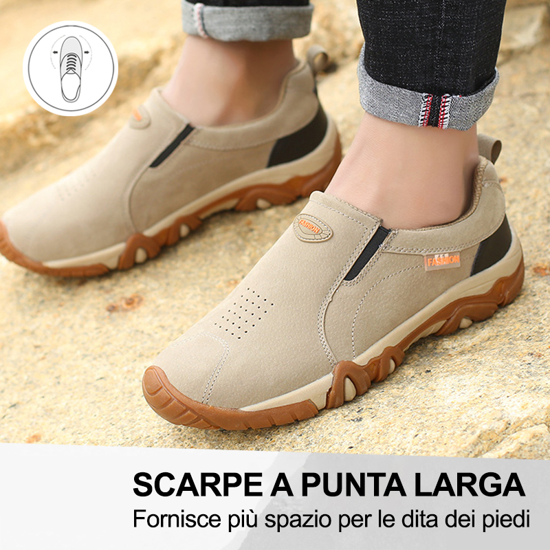 (🔥50% di sconto oggi - prendilo!) Scarpe ortopediche premium ed eleganti 👞 - Design ergonomico per alleviare il dolore