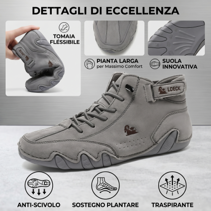 🔥 Sconto del 50% - Non lasciartelo sfuggire!Scarpe Casual con Supporto Ergonomico - Facili da Indossare e Suola Sicura Antiscivolo - unisex.