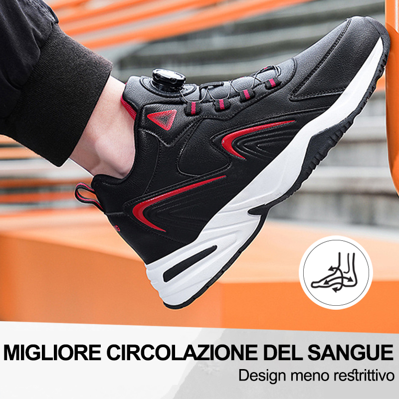 (🔥50% di sconto oggi - prendilo!) Scarpe ortopediche premium ed eleganti 👞 - Design ergonomico per alleviare il dolore