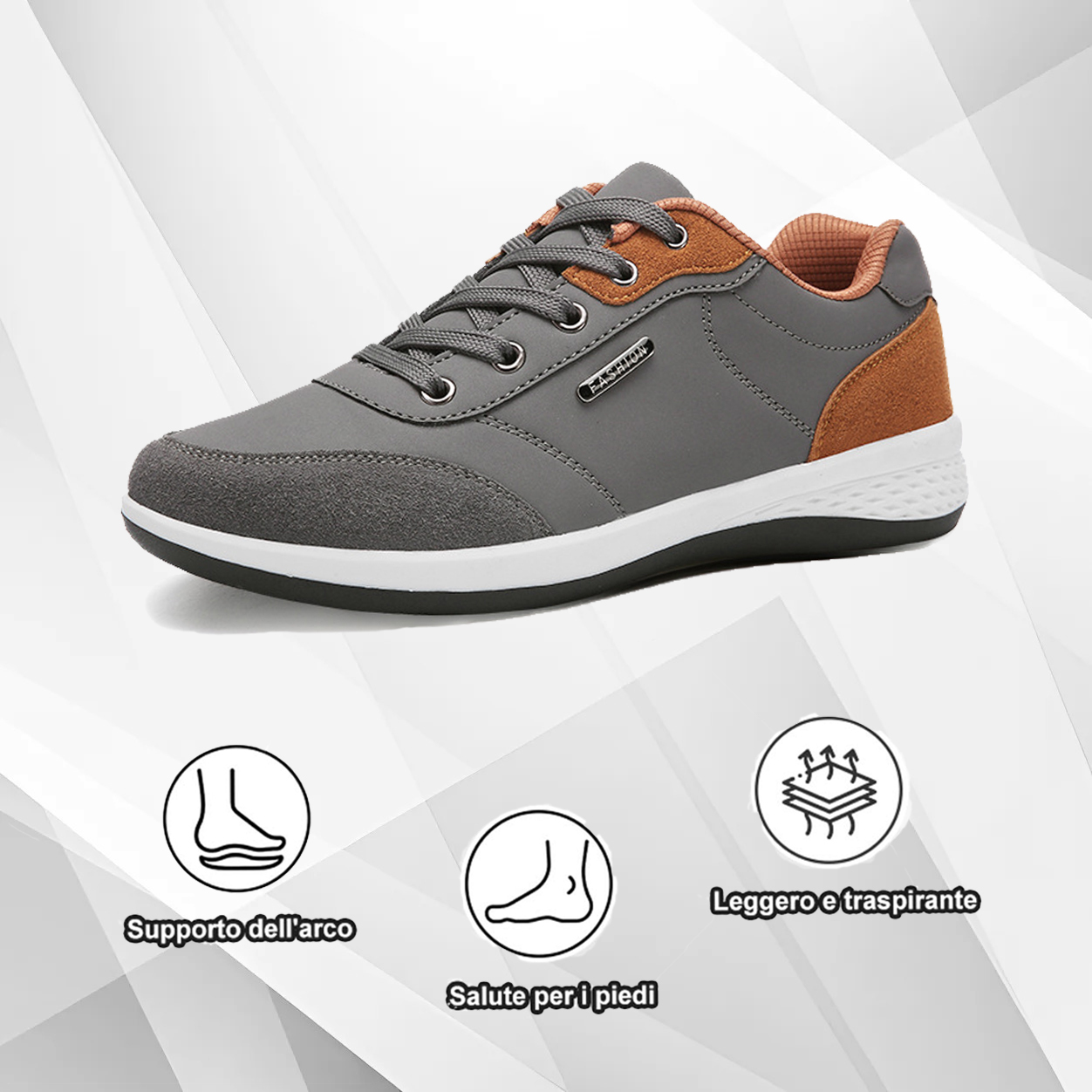 (🔥50% di sconto oggi - prendilo!) Scarpe ortopediche premium ed eleganti 👞 - Design ergonomico per alleviare il dolore