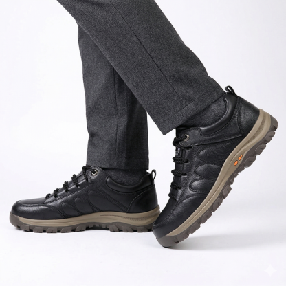 ⏰Sconto del 50% oggi!🔥- Scarpe in pelle di vitello italiana, morbide e comode - Design ergonomico - impermeabile e antiscivolo