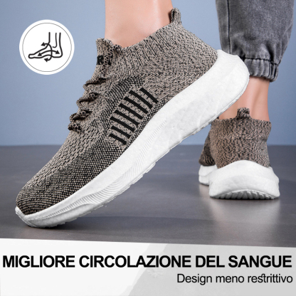(🔥50% di sconto oggi - prendilo!) Scarpe ortopediche premium ed eleganti 👞 - Design ergonomico per alleviare il dolore